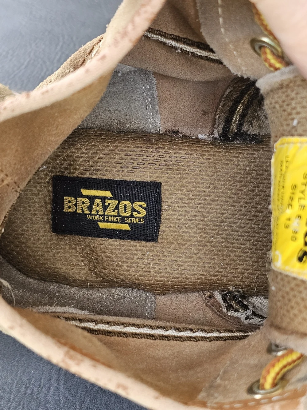 BRAZOS STEEL TOE WORK BOOTS